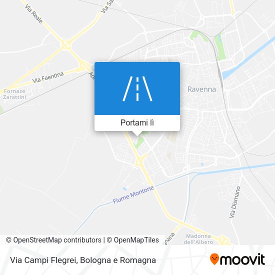 Mappa Via Campi Flegrei