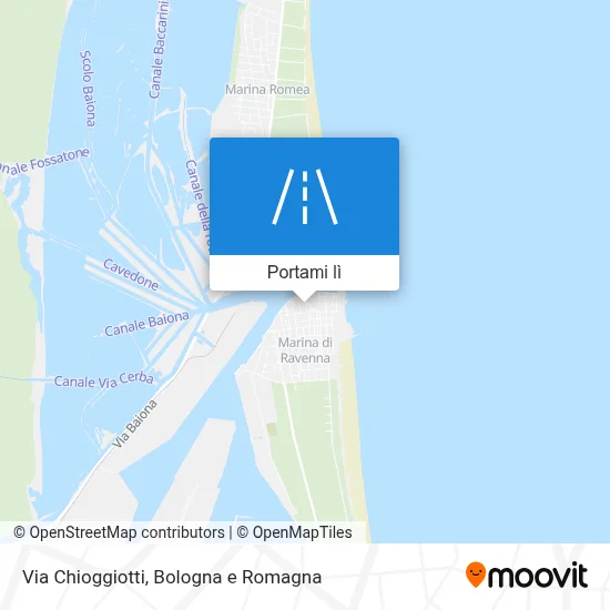 Mappa Via Chioggiotti