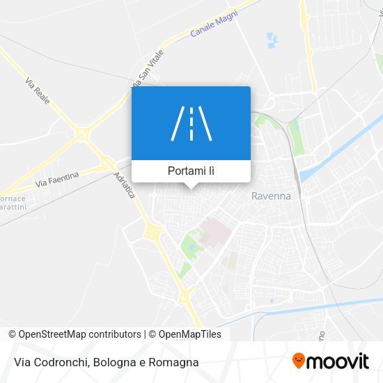 Mappa Via Codronchi