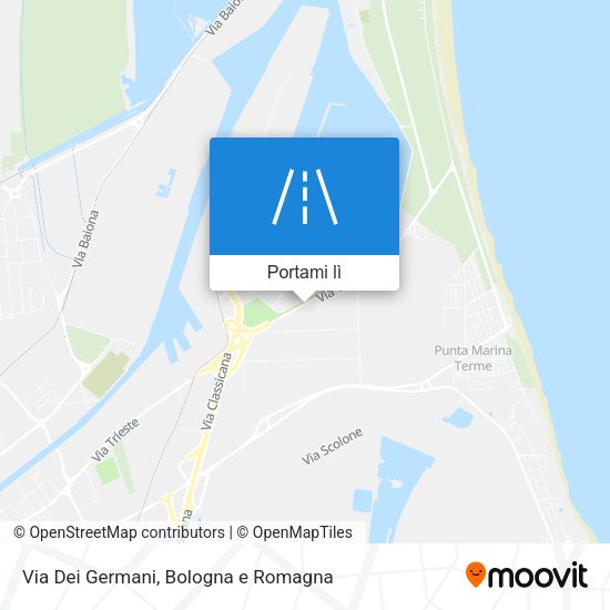 Mappa Via Dei Germani