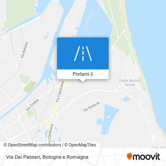 Mappa Via Dei Passeri