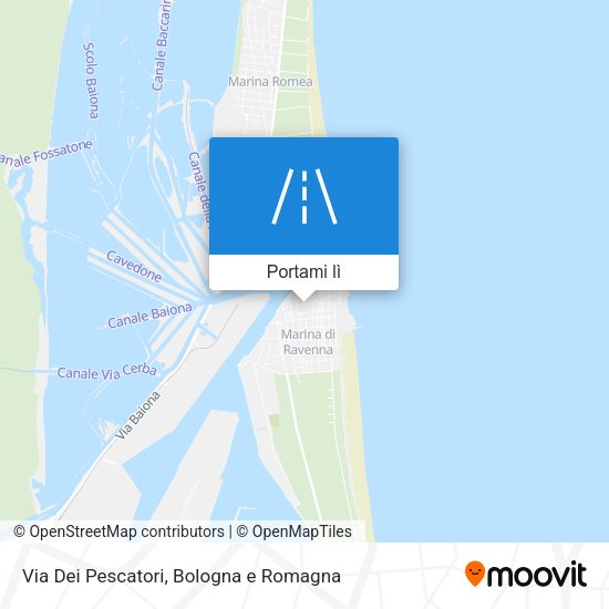 Mappa Via Dei Pescatori
