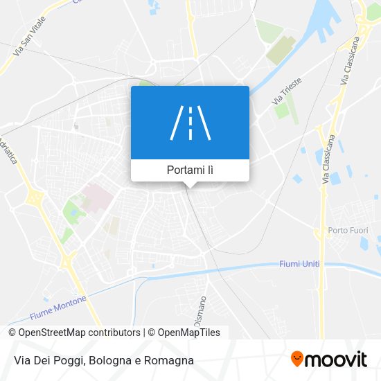 Mappa Via Dei Poggi