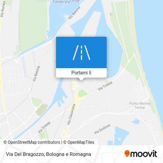 Mappa Via Del Bragozzo