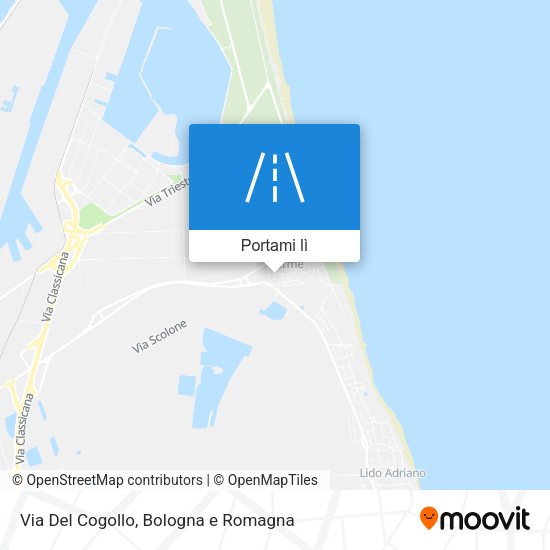 Mappa Via Del Cogollo