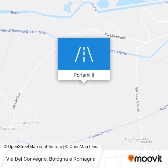 Mappa Via Del Convegno