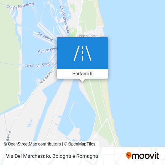 Mappa Via Del Marchesato