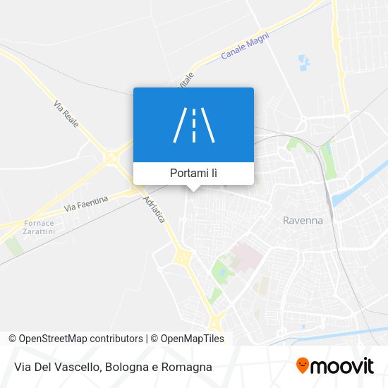 Mappa Via Del Vascello