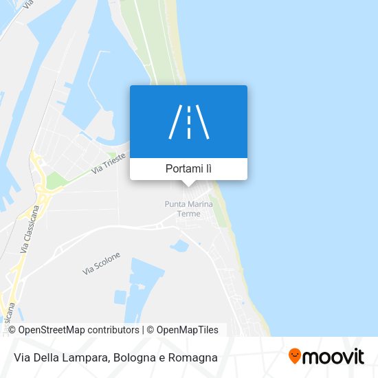 Mappa Via Della Lampara