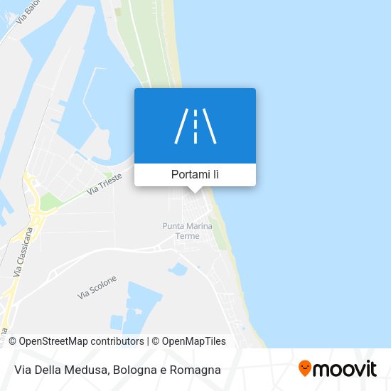 Mappa Via Della Medusa