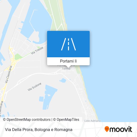 Mappa Via Della Prora