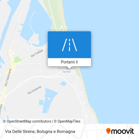 Mappa Via Delle Sirene