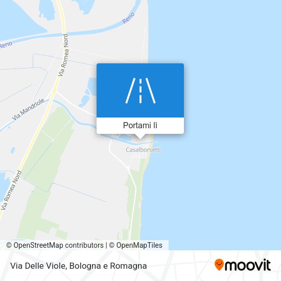 Mappa Via Delle Viole