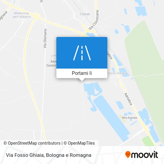 Mappa Via Fosso Ghiaia