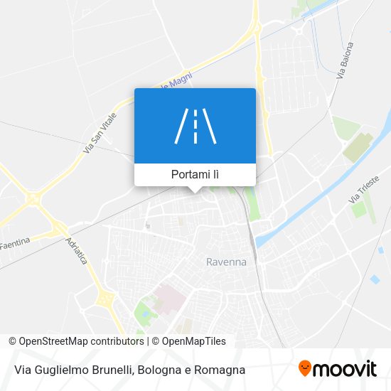 Mappa Via Guglielmo Brunelli