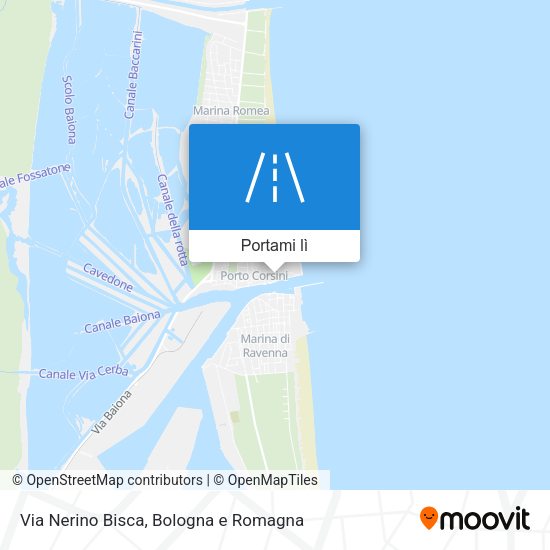 Mappa Via Nerino Bisca