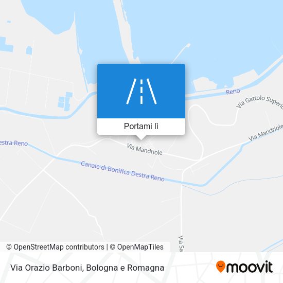 Mappa Via Orazio Barboni