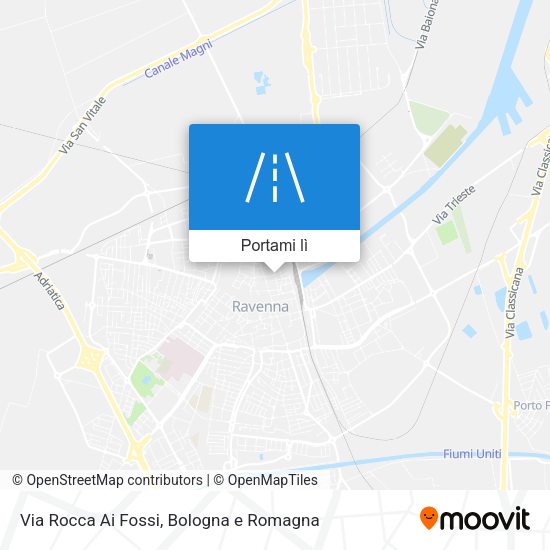 Mappa Via Rocca Ai Fossi