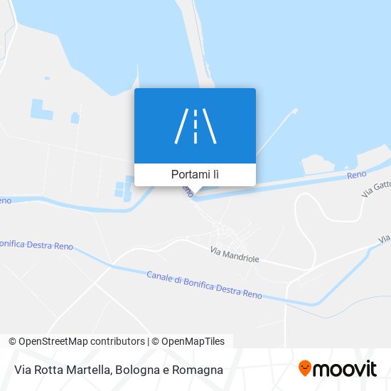 Mappa Via Rotta Martella