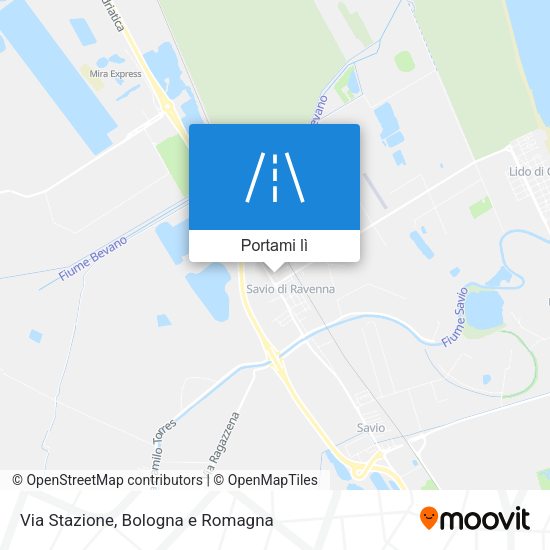Mappa Via Stazione