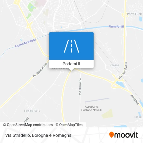 Mappa Via Stradello