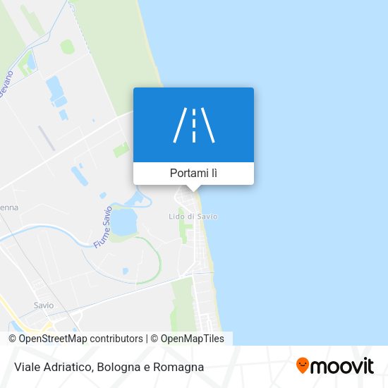Mappa Viale Adriatico
