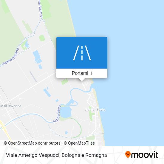 Mappa Viale Amerigo Vespucci