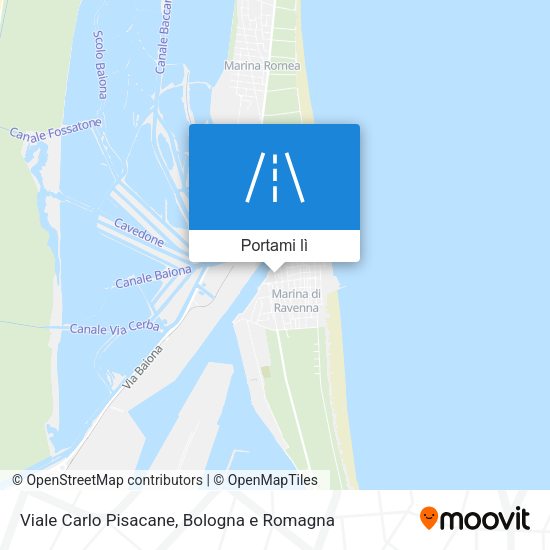 Mappa Viale Carlo Pisacane