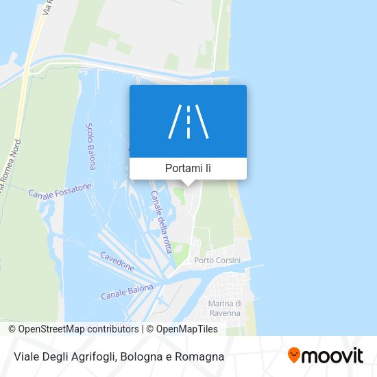 Mappa Viale Degli Agrifogli
