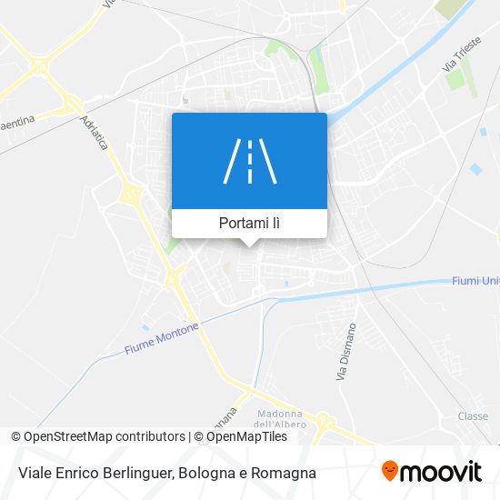 Mappa Viale Enrico Berlinguer