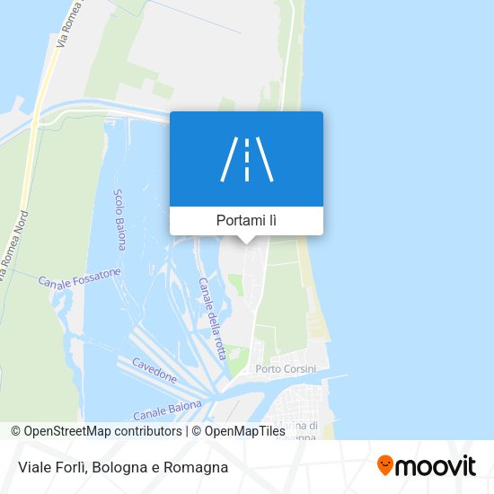 Mappa Viale Forlì