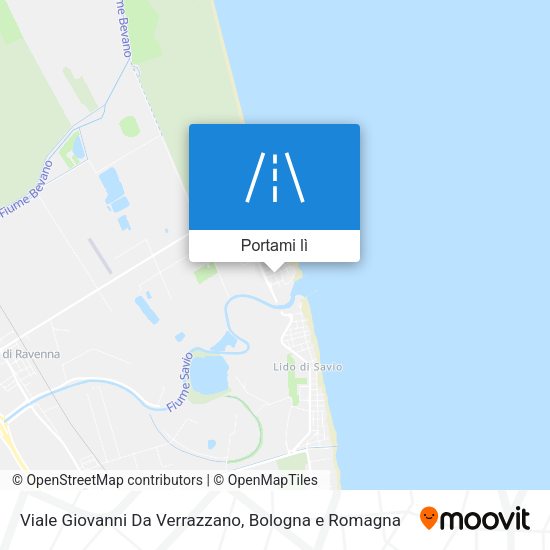 Mappa Viale Giovanni Da Verrazzano