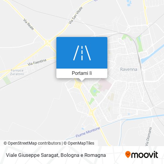 Mappa Viale Giuseppe Saragat