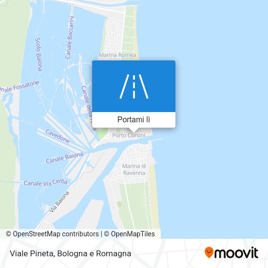 Mappa Viale Pineta