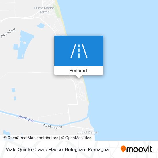 Mappa Viale Quinto Orazio Flacco
