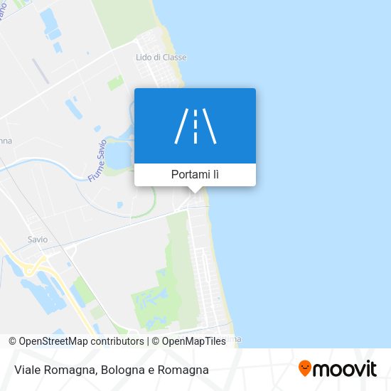 Mappa Viale Romagna