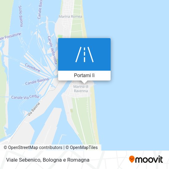 Mappa Viale Sebenico