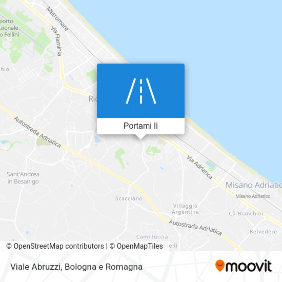 Mappa Viale Abruzzi