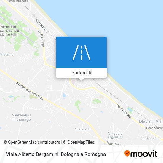 Mappa Viale Alberto Bergamini