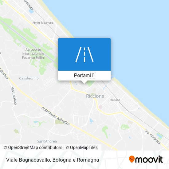 Mappa Viale Bagnacavallo