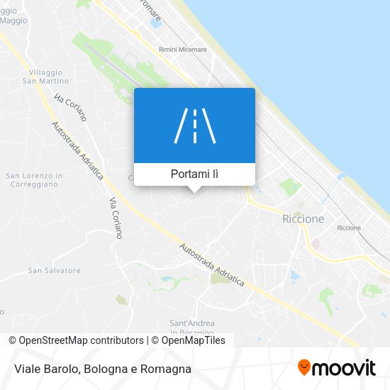 Mappa Viale Barolo