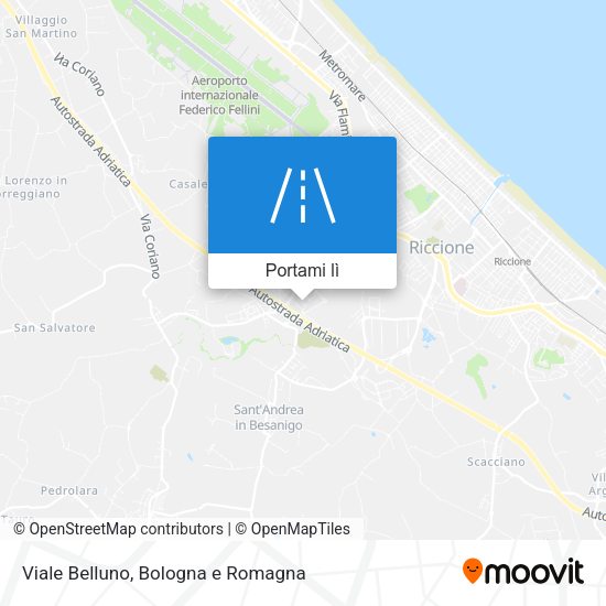 Mappa Viale Belluno