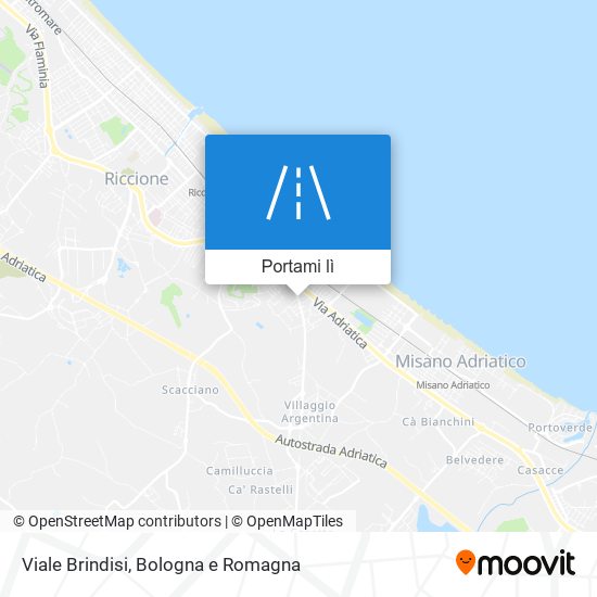 Mappa Viale Brindisi