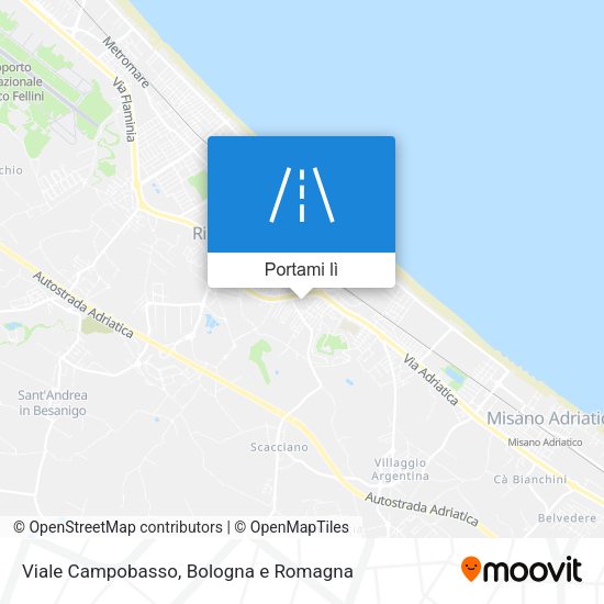 Mappa Viale Campobasso
