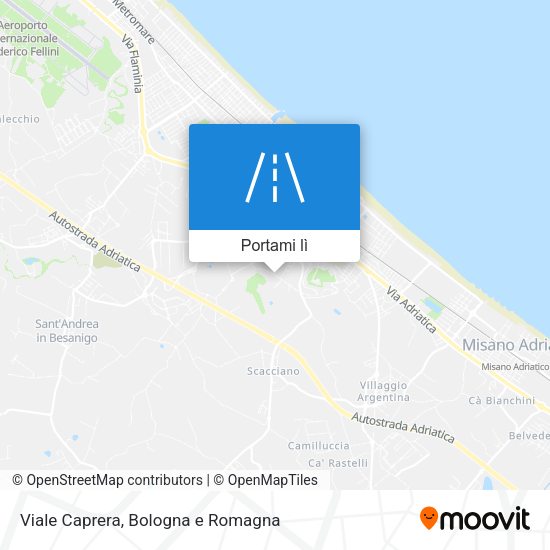Mappa Viale Caprera