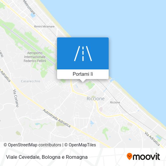 Mappa Viale Cevedale