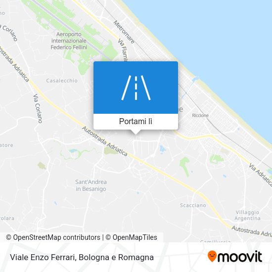 Mappa Viale Enzo Ferrari