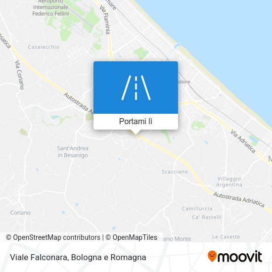 Mappa Viale Falconara