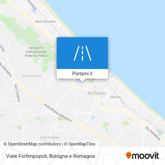 Mappa Viale Forlimpopoli
