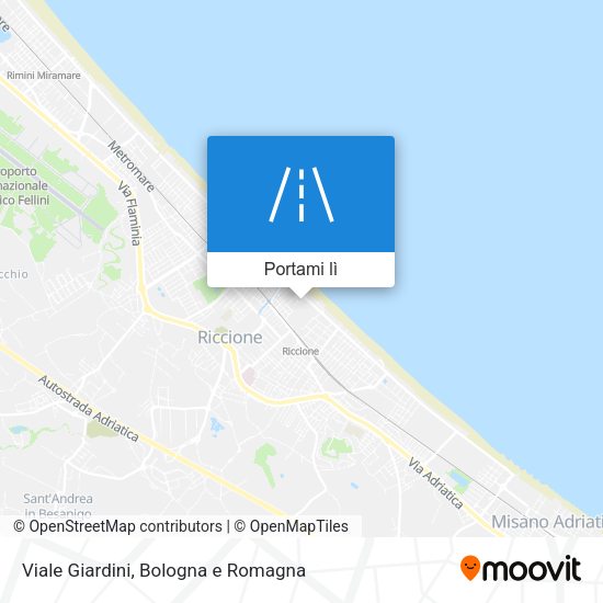 Mappa Viale Giardini